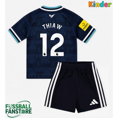 Newcastle United Malick Thiaw #12 Replik Auswärtstrikot Kinder 2026-27 Kurzarm (+ Kurze Hosen)